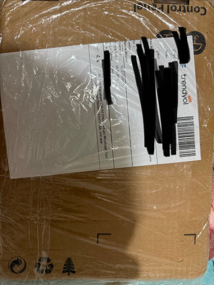 Yapışkanlı mat a4 sticker - Görsel 2