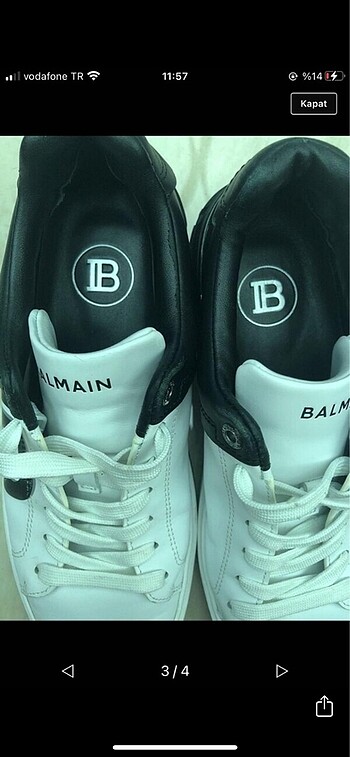 38 Beden Balmain ayakkabı