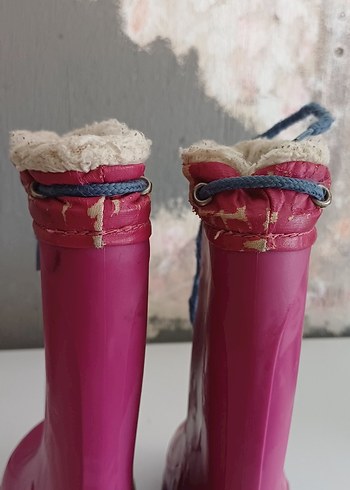 Pembe Kız Çocuk Polar Astarlı Bot - Görsel 4