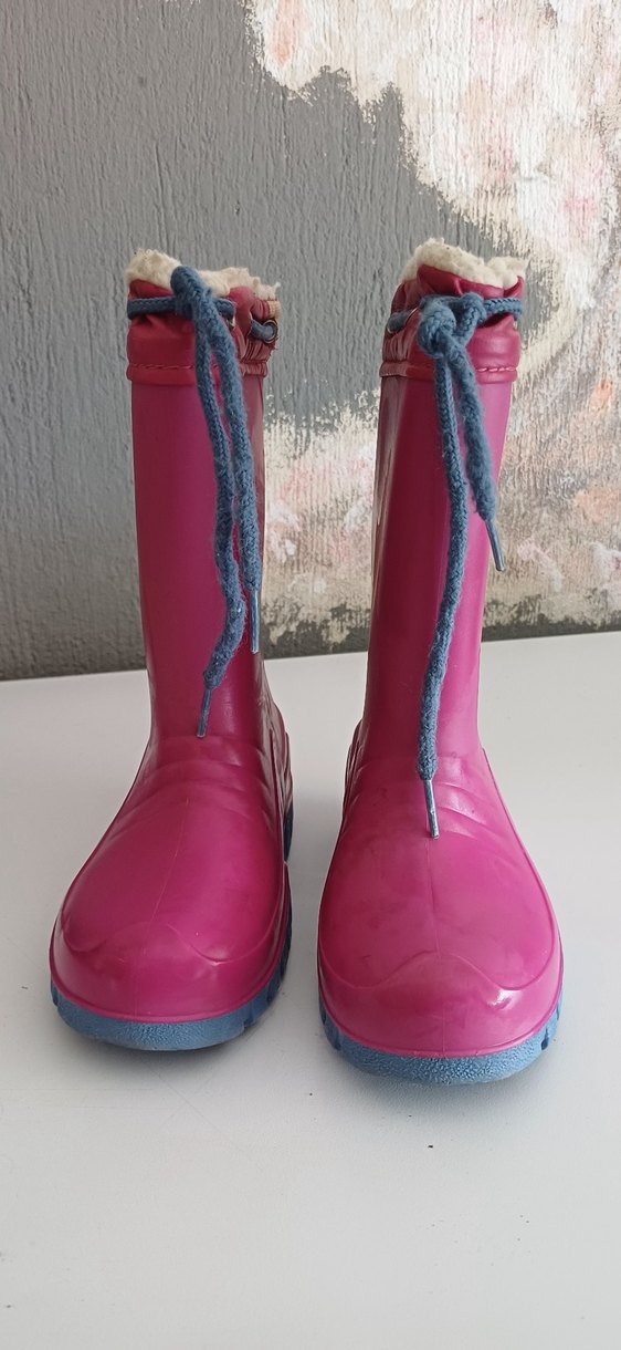 Pembe Kız Çocuk Polar Astarlı Bot - Görsel 2