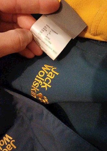 Jack Wolfskin Erkek Mavi Kapüşonlu Mont - Görsel 8