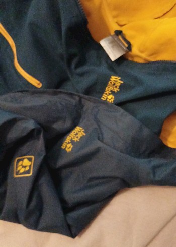 Jack Wolfskin Erkek Mavi Kapüşonlu Mont - Görsel 7