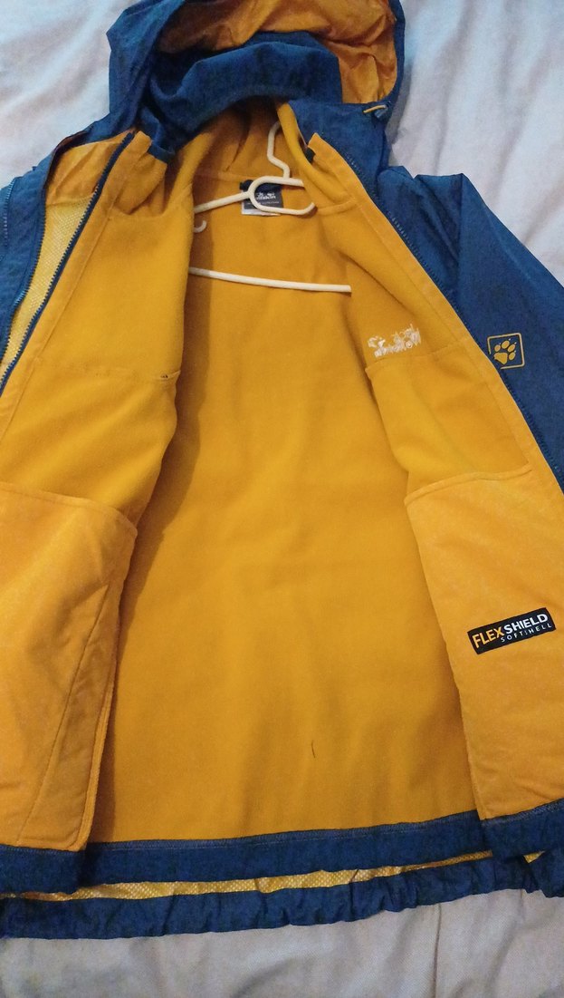 Jack Wolfskin Erkek Mavi Kapüşonlu Mont - Görsel 3