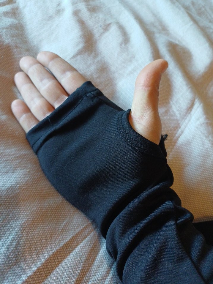 Siyah Uzun Kollu Spor Tulum - Görsel 4