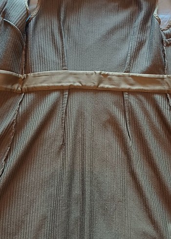 Mango kadife elbise - Görsel 3