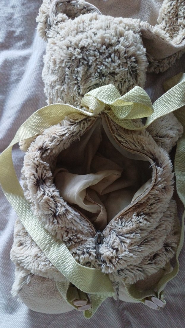 Peluş Oyuncak Çanta Tavşan - Görsel 4