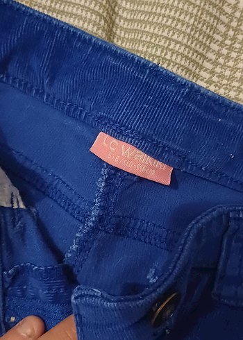 Lcw kız çocuk kadife pantolon 5-6 yaş - Görsel 3