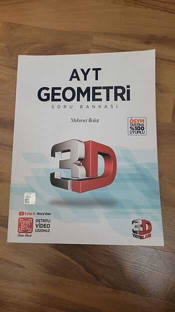 3d yayınları ayt geometri soru bankası