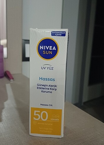 nivea hassas ciltler için güneş kremi 