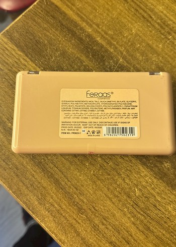 Renkli 18 Renk Parlak Far Paleti - Görsel 4