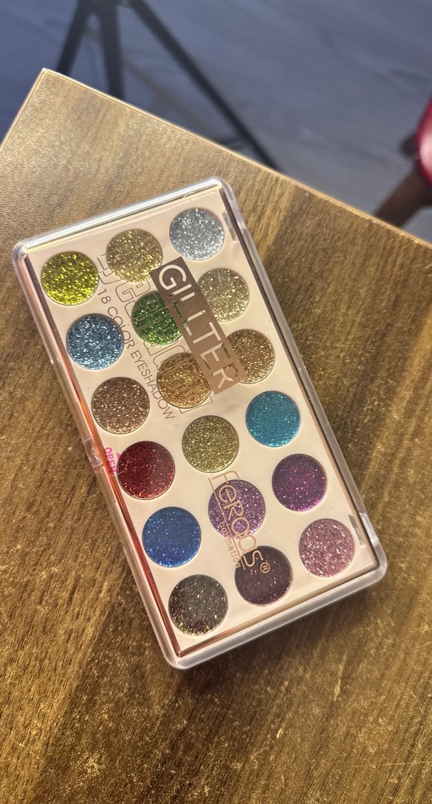 Renkli 18 Renk Parlak Far Paleti - Görsel 3