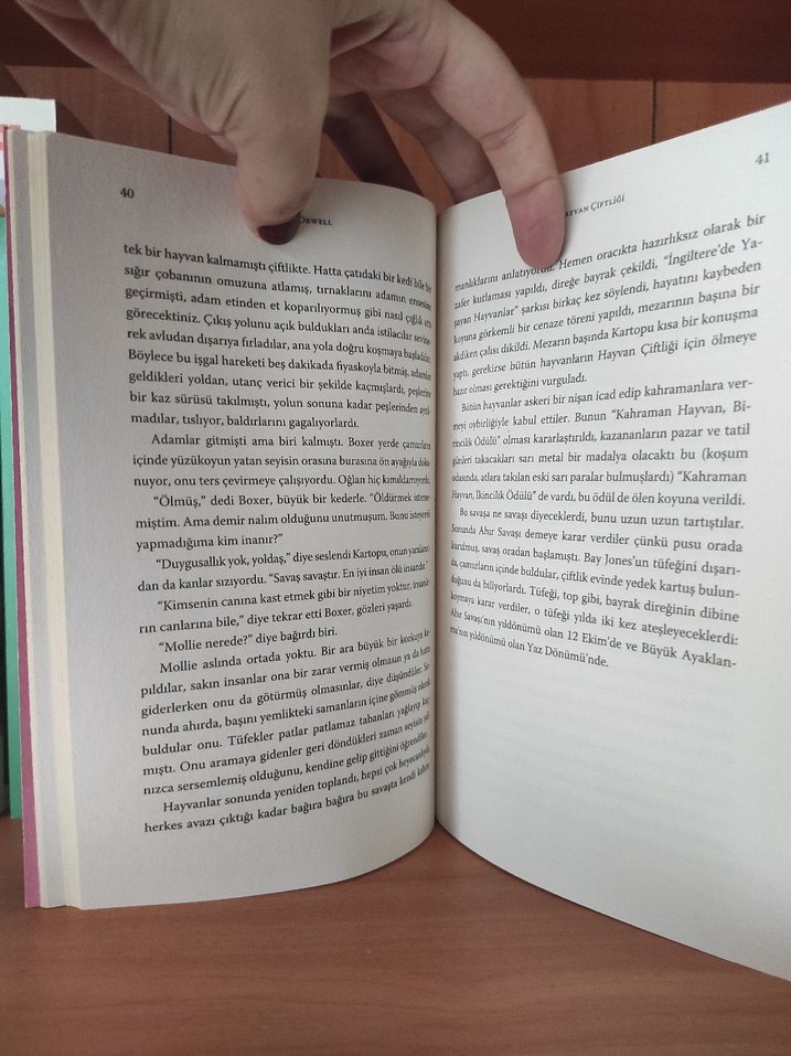 George Orwell - Hayvan Çiftliği Roman - Görsel 3