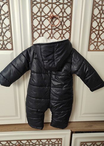 Tokalı Siyah-Beyaz Bebek Tulumu - Görsel 4