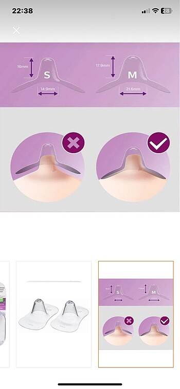 Silikon meme ucu - Görsel 5