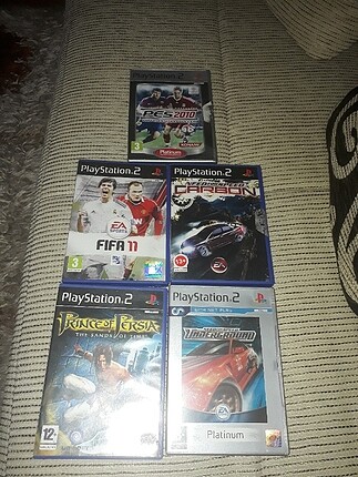 5 adet Playstation2 oyunu