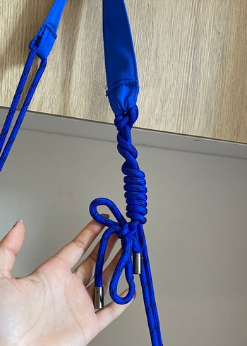 Zara Mavi Kadın Omuz Çantası
