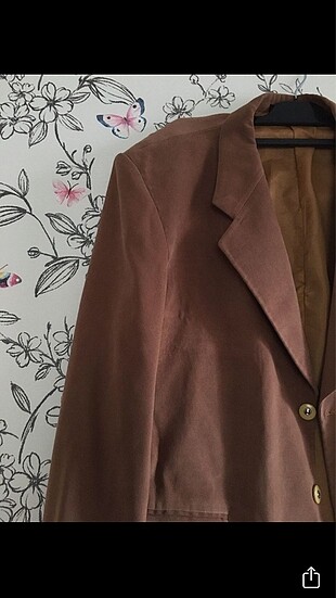 l Beden camel Renk Blazer ceket