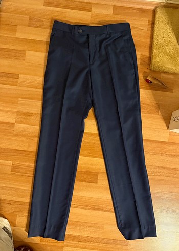 Lacivert Erkek Klasik Kesim Takım Elbise Ceketi - Görsel 5