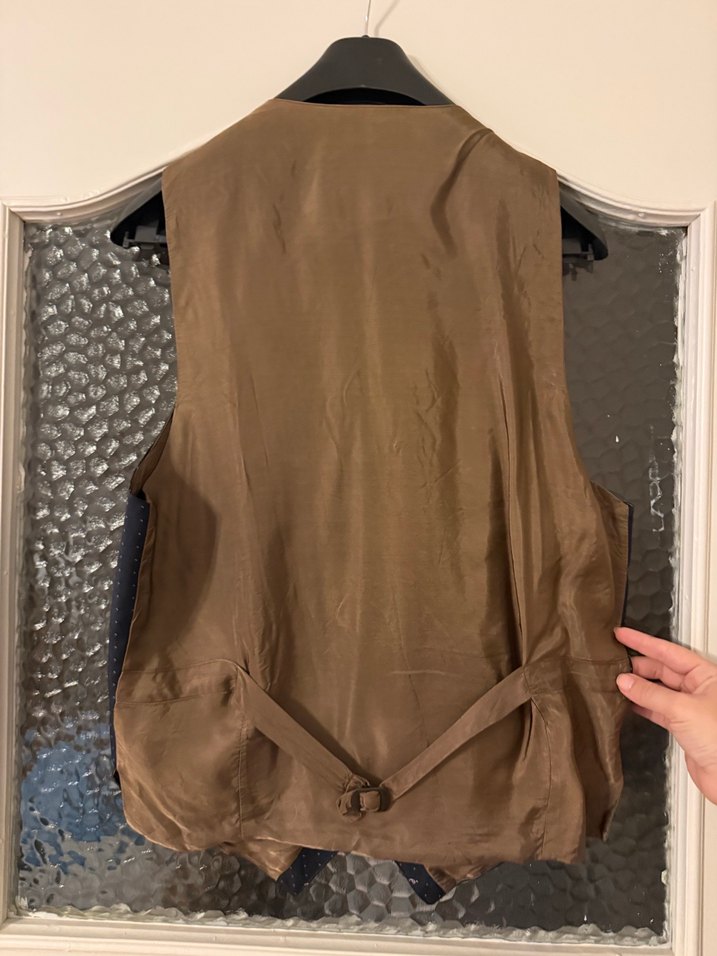 Lacivert Erkek Klasik Kesim Takım Elbise Ceketi - Görsel 4