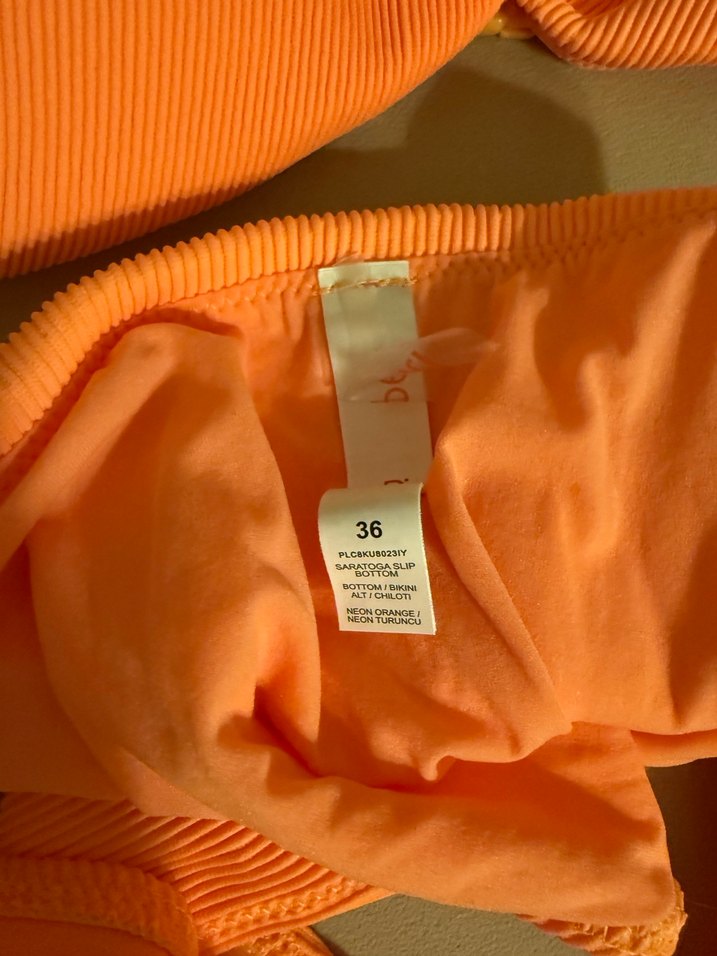 Turuncu Mini Bikini Takımı - Görsel 3