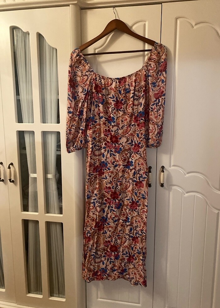 Çiçekli elbise - Görsel 5