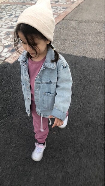 5 Yaş Beden Lcw jean ceket