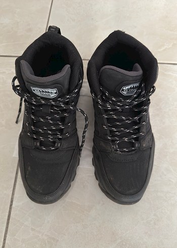 Siyah Bağcıklı Erkek Street Wear Bot - Görsel 2