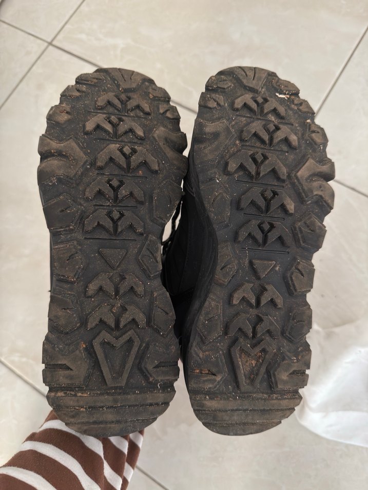 Siyah Bağcıklı Erkek Street Wear Bot - Görsel 3