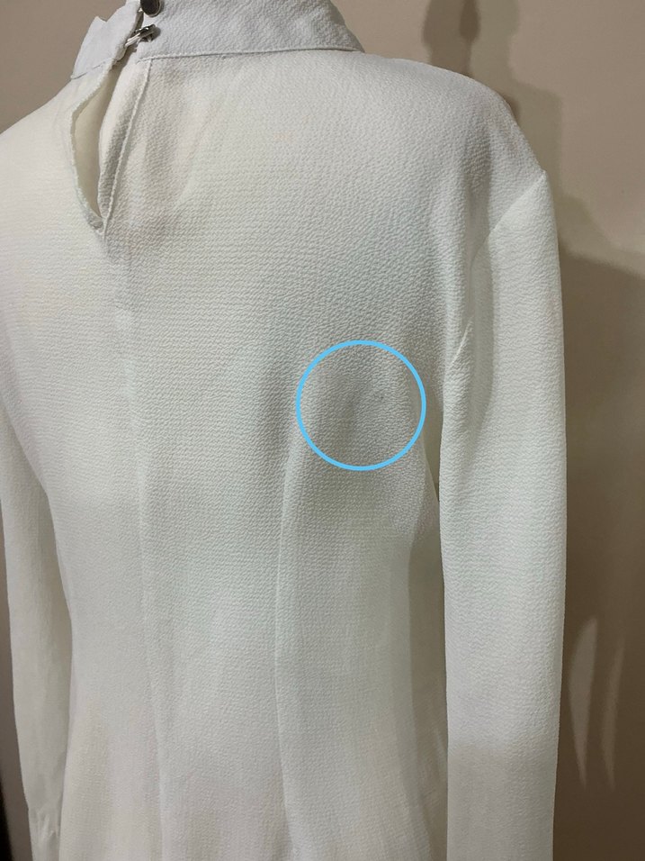 Batik Marka 36 Beden Ekru Dantel Detaylı Gömlek — görsel 4/8