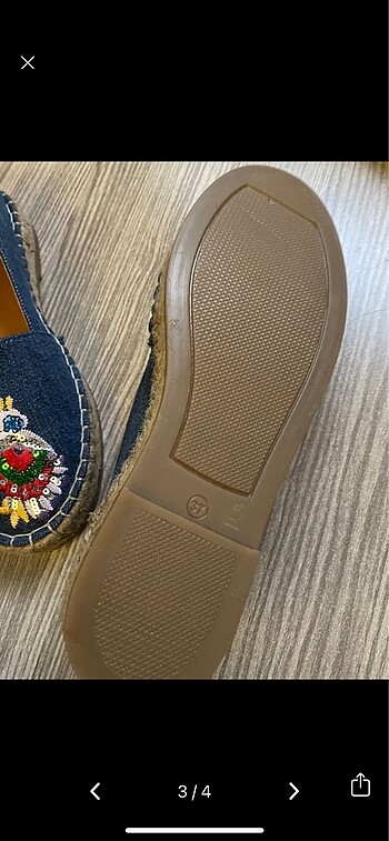 37 Beden Beymen espadril