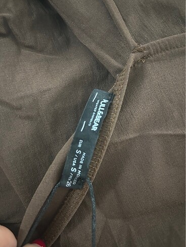 s Beden Pull and bear elbise