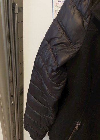 Siyah Deri Kadın Biker Ceket - Görsel 5