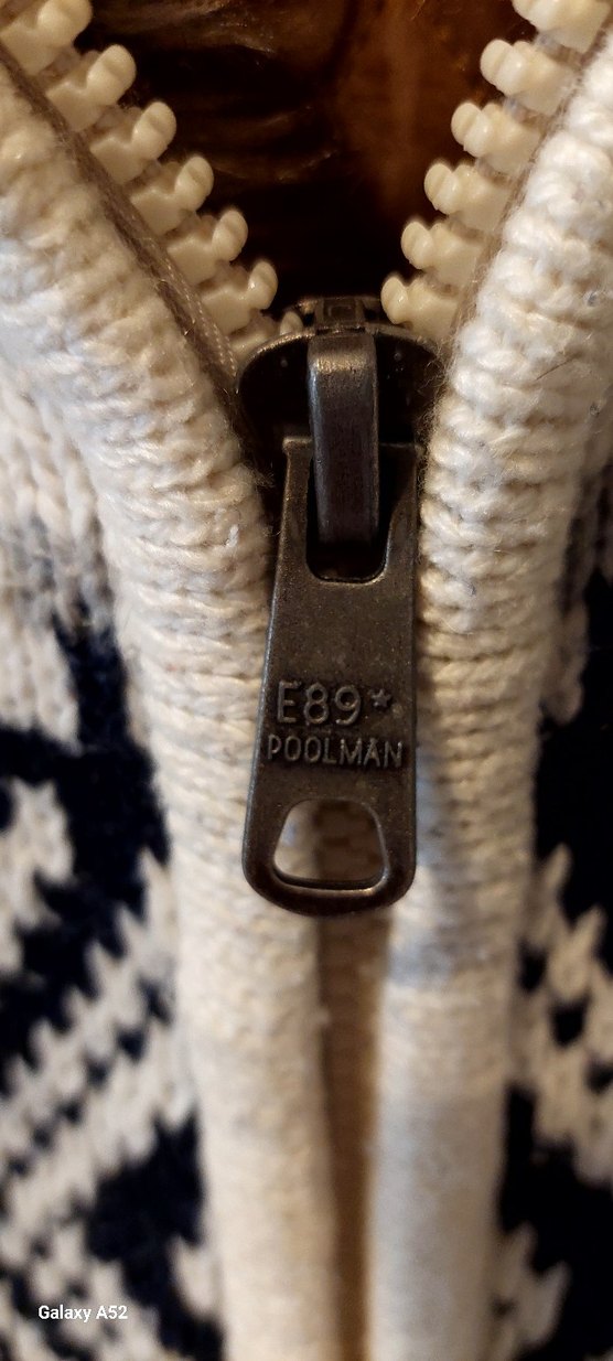 Erkek Bohem Örgü Hırka Beyaz Gri - Görsel 2