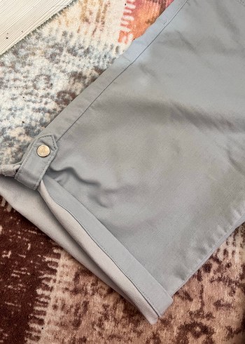 Mavi Kadın Denim Bermuda Şort - Görsel 3