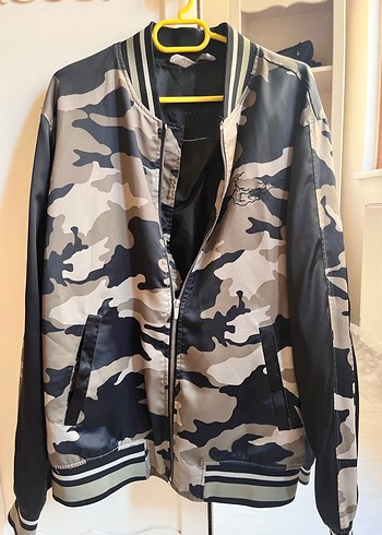 Zara Kamuflaj Desenli Erkek Ceket - Görsel 2