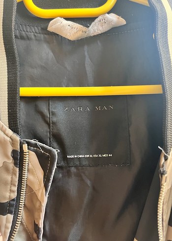 Zara Kamuflaj Desenli Erkek Ceket - Görsel 3