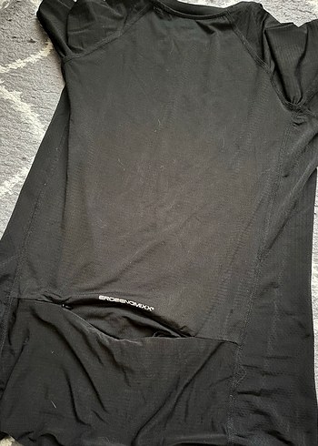 Siyah ergee Kısa Kollu Kadın sporcu Tişört - Görsel 7