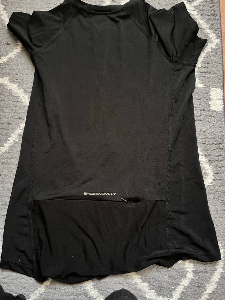 Siyah ergee Kısa Kollu Kadın sporcu Tişört - Görsel 4