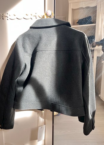 Zara viral Gri Kadın Ceket - Görsel 3