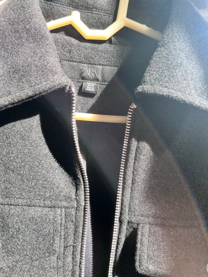 Zara viral Gri Kadın Ceket - Görsel 2