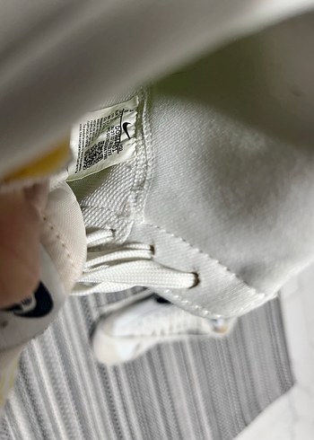 Nike blazer orijinal Beyaz Siyah Bağcıklı Spor Ayakkabı - Görsel 4
