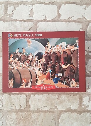 Heye marka 1000 parça puzzle