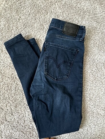 28 Beden lacivert Renk Kot pantolon
