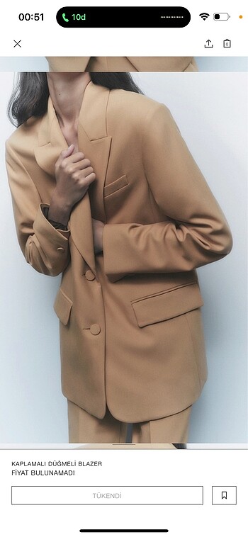 Oversize blazer ceket