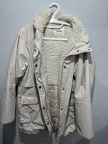 İçi yünlü parka mont