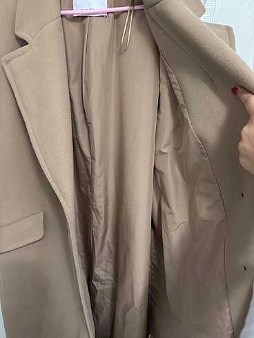 l Beden camel Renk Oversize kaban