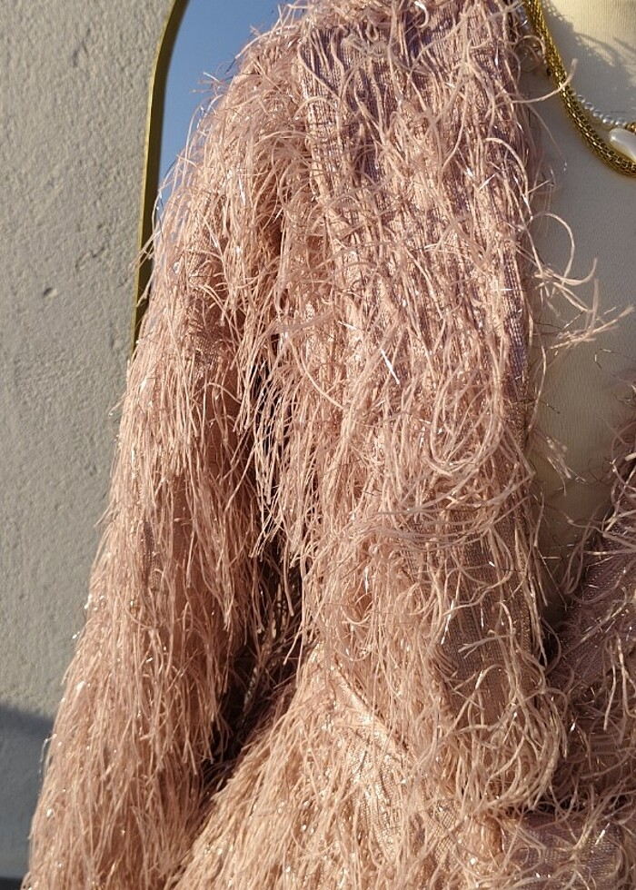 Püsküllü ince Ceket  - Görsel 2