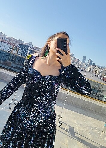 Payet elbise - Görsel 2