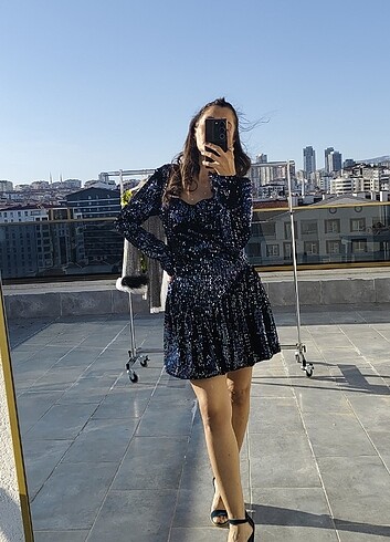 Payet elbise - Görsel 6