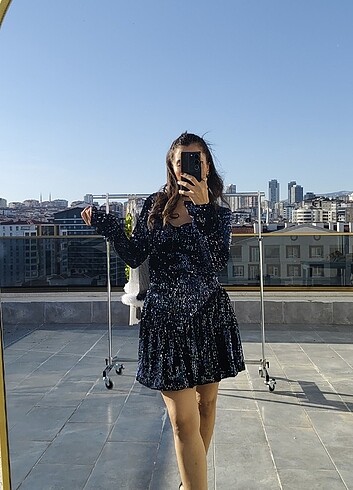 Payet elbise - Görsel 7